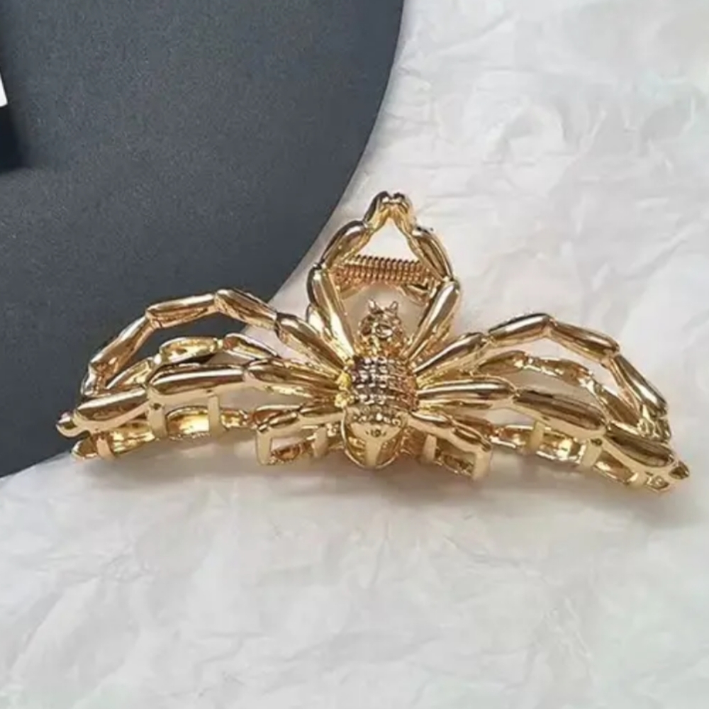 🕸️🕷️ Spider metal hair claw clip - Picture 6 of 9